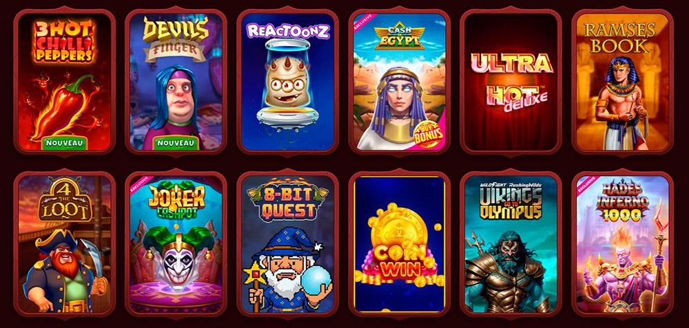 magius-casino-Machines-à-sous